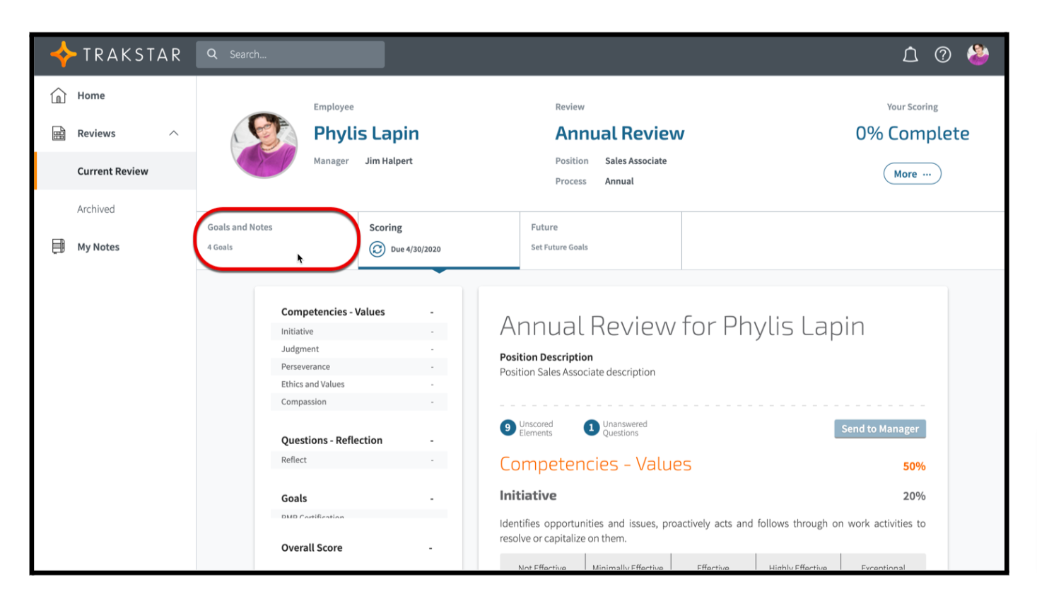 Goal Setting and Tracking